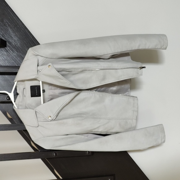 Faux leather jacket - Picture 2 of 8